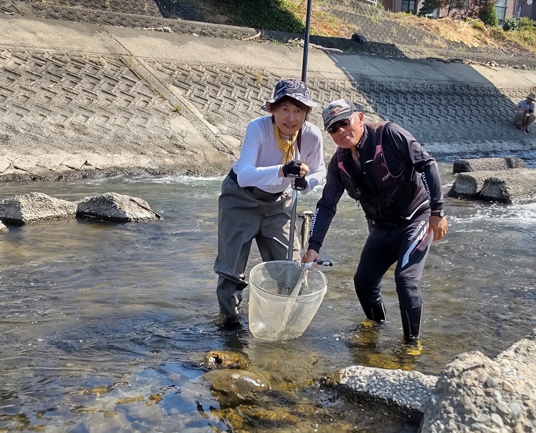 釣れました！